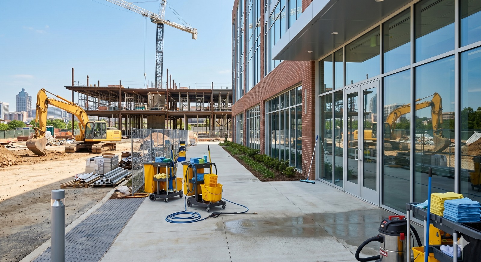 Construction Site & After Construction Cleaning