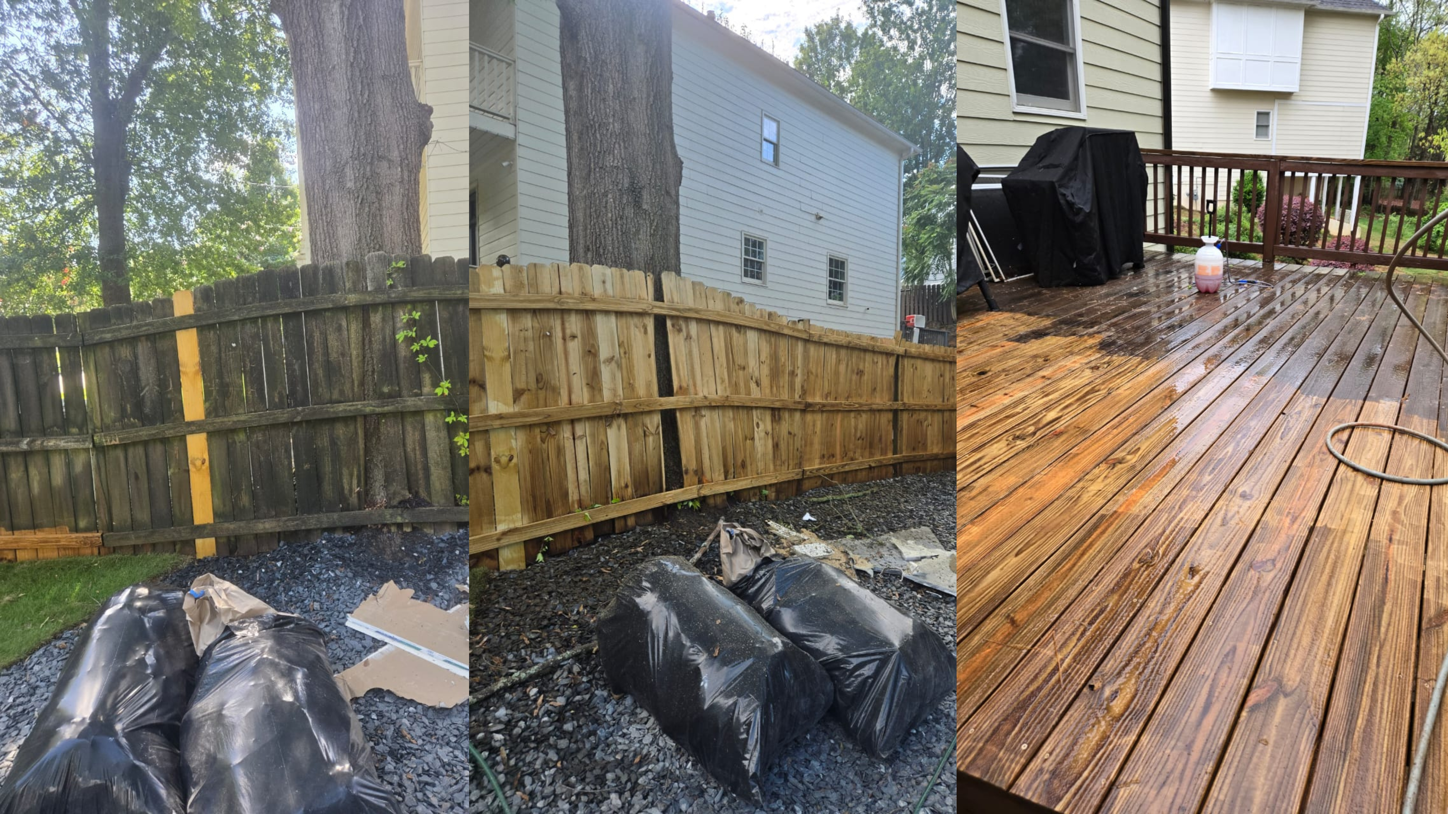 Deck & Fence Pressure Washing